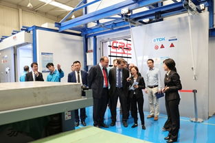 德鐵集團來北京工業集團參觀考察